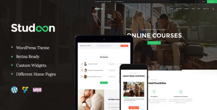 Studeon An Education Center – Training Courses WordPress Theme - Studeon - An Education Center - Training Courses WordPress Theme v1.1.12 by Themeforest Nulled Free Download