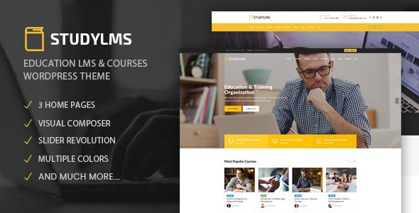 Studylms – Education LMS – Courses WordPress Theme - Studylms Education LMS - Courses WordPress Theme v1.29 by Themeforest Nulled Free Download