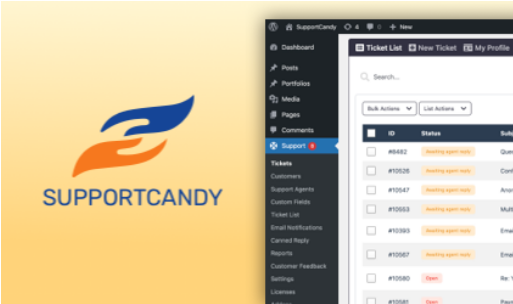 SupportCandy Woocommerce Add-On - SupportCandy + Premium Addons Pack v3.0.8 by Wordpress Nulled Free Download