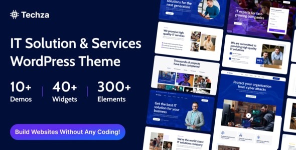 Techza IT Solutions – Technology WordPress Theme - Techza - IT Solutions - Technology WordPress Theme v1.0.1 by Themeforest Nulled Free Download