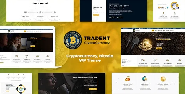 Tradent – Cryptocurrency, Bitcoin WordPress Theme - Tradent - Cryptocurrency, Bitcoin WordPress Theme v2.6 by Themeforest Nulled Free Download