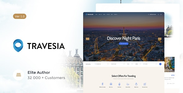 Travesia A Travel Agency WordPress Theme - Travesia - A Travel Agency WordPress Theme v1.1.12 by Themeforest Nulled Free Download
