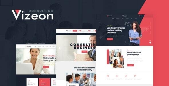 Vizeon – Business Consulting WordPress Themes - Vizeon Business Consulting WordPress Themes v1.1.0 by Themeforest Nulled Free Download