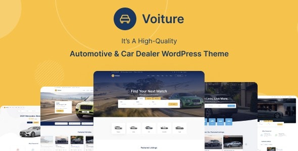 Voiture – Automotive – Car Dealer WordPress Theme - Voiture - Automotive - Car Dealer WordPress Theme v1.1.2 by Themeforest Nulled Free Download