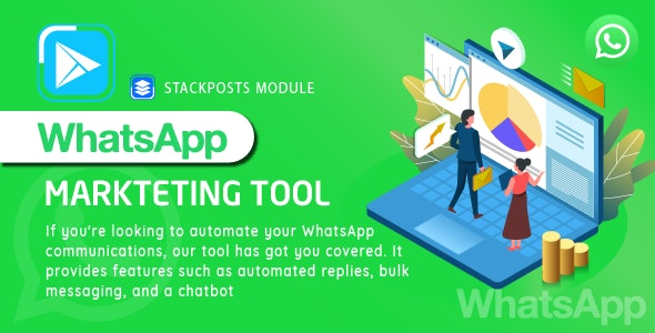 Whatsapp Marketing Tool Module For Stackposts - Waziper - Whatsapp Marketing Tool - Stackposts + Whatsapp Rest Api v5.1.1 by Codecanyon Nulled Free Download