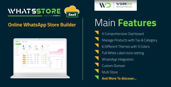 [Activated] WhatsStore SaaS Online WhatsApp Store Builder - WhatsStore SaaS - Online WhatsApp Store Builder v7.3 by Codecanyon Nulled Free Download
