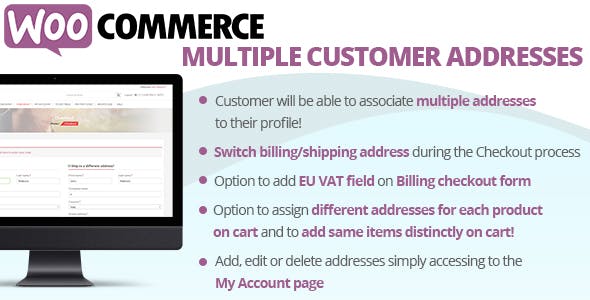 WooCommerce Multiple Customer Addresses - WooCommerce Multiple Customer Addresses v24.4 by Codecanyon Nulled Free Download