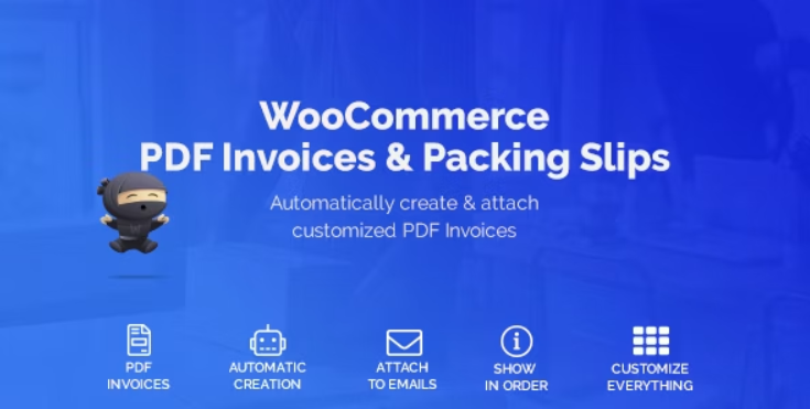 WooCommerce PDF Invoices – Packing Slips – [WeLaunch.io] - WooCommerce PDF Invoices & Packing Slips [WeLaunch.io] v1.5.3 by Welaunch Nulled Free Download