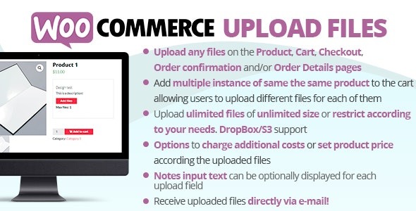 WooCommerce File Uploader - WooCommerce Upload Files v78.2 by Codecanyon Nulled Free Download