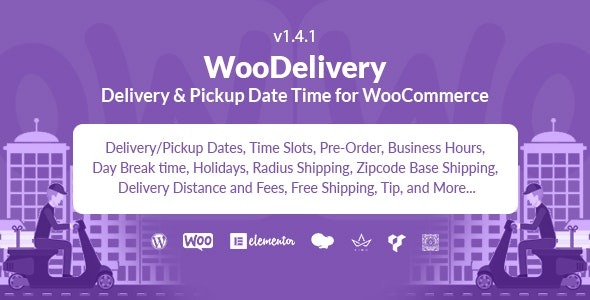 WooDelivery – Delivery – Pickup Date Time for WooCommerce - WooDelivery Delivery - Pickup Date Time for WooCommerce v1.4.3 by Codecanyon Nulled Free Download