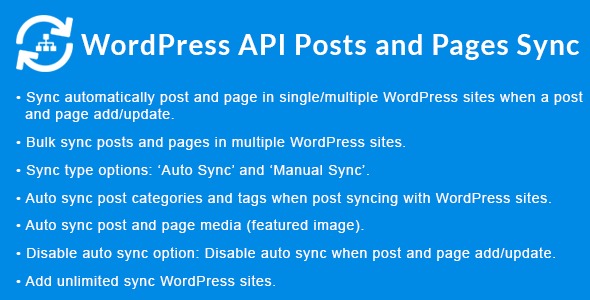WordPress API Posts and Pages Sync with Multiple WordPress Sites - WordPress API Posts and Pages Sync with Multiple WordPress Sites v1.8.1 by Codecanyon Nulled Free Download