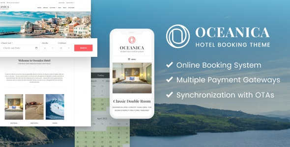 Oceanica – MOTOPRESS – WordPress Hotel Theme - WordPress Hotel Booking Theme - Oceanica v2.3.0 by Themeforest Nulled Free Download