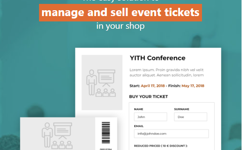 YITH Event Tickets for WooCommerce Premium - YITH Woocommerce Event Tickets Premium v1.35.0 by Yithemes Nulled Free Download