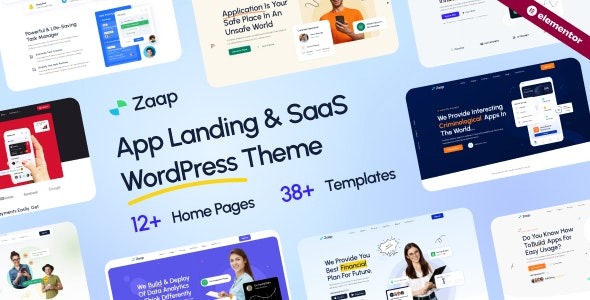Zaap – SaaS – App WordPress Theme - Zaap - SaaS - App WordPress Theme v1.0.3 by Themeforest Nulled Free Download