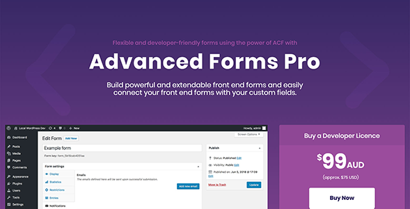 Advanced Forms Pro for ACF - Advanced Forms Pro for ACF v1.9.3.3 by Hookturn Nulled Free Download