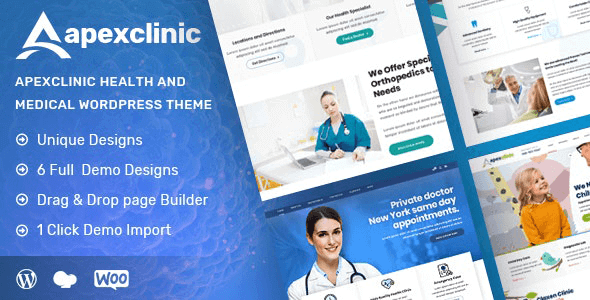 ApexClinic – Health – Clinic Theme - ApexClinic - Health - Clinic Theme v1.3.4 by Themeforest Nulled Free Download