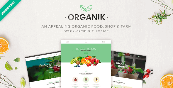 Organik – Organic Food Store WordPress Theme - Organik Organic Food Store WordPress Theme v3.2.8 by Themeforest Nulled Free Download