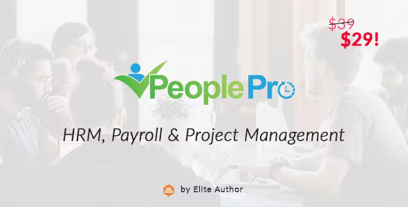 PeoplePro – HRM, Payroll – Project Management - PeoplePro - HRM, Payroll & Project Management v1.2.10 by Codecanyon Nulled Free Download