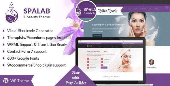 Spa LabBeauty WordPress Theme - Spa Lab Beauty WordPress Theme v5.9 by Themeforest Nulled Free Download