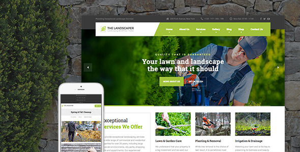 The Landscaper – Lawn – Landscaping WP Theme - The Landscaper Lawn - Landscaping WP Theme v3.3.3 by Themeforest Nulled Free Download