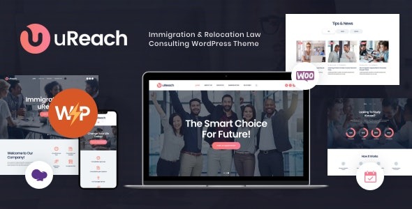 uReach – Immigration – Relocation Law Consulting WordPress Theme - uReach - Immigration & Relocation Law Consulting WordPress Theme v1.3.0 by Themeforest Nulled Free Download