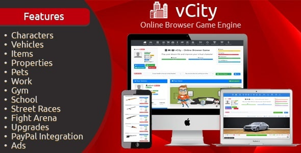 vCity Online Browser Game Engine - vCity Online Browser Game Engine v2.8 by Codecanyon Nulled Free Download