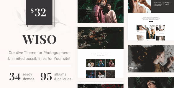 Wiso Photography - Wiso Photography v1.7.2 by Themeforest Nulled Free Download