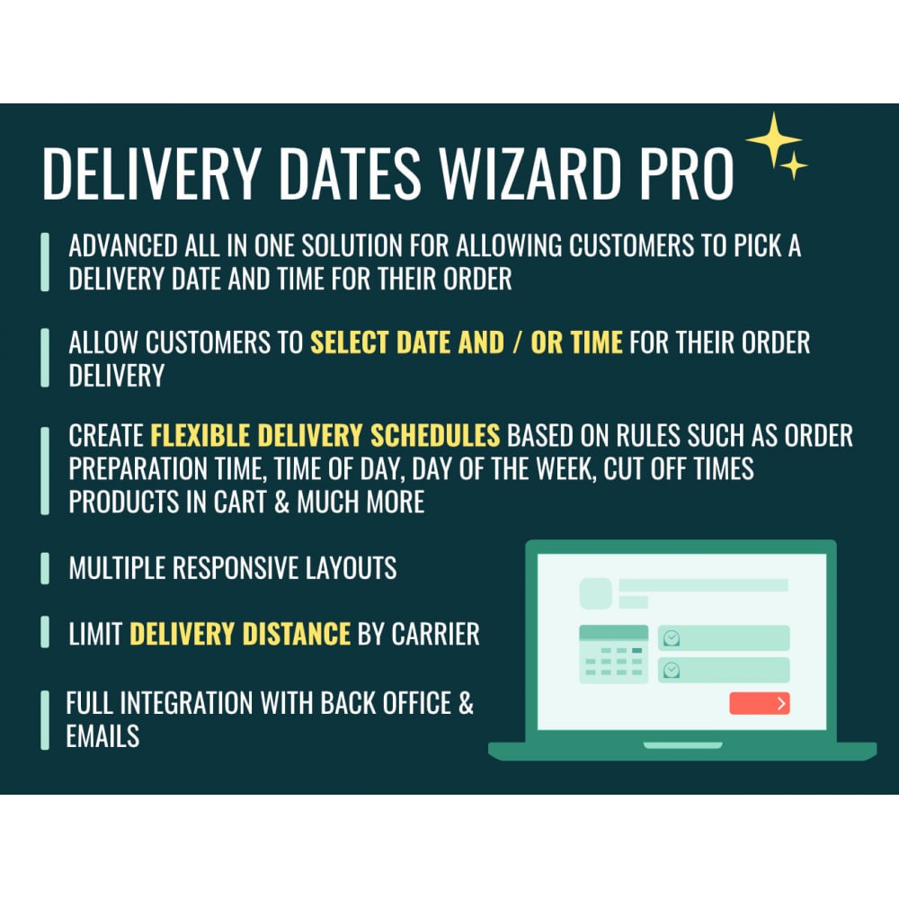 Delivery Dates Wizard Pro Module Prestashop - Delivery Dates Wizard Pro Module Prestashop v2.2.21 by Prestashop Nulled Free Download