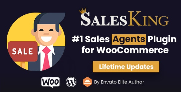 SalesKing – Ultimate Sales Team, Agents – Reps Plugin for WooCommerce - SalesKing - Ultimate Sales Team, Agents - Reps Plugin for WooCommerce v1.6.50 by Codecanyon Nulled Free Download