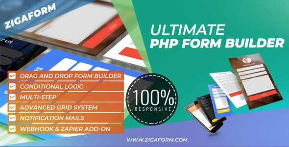 Zigaform PHP Form Builder – Contact – Survey - Zigaform - PHP Form Builder - Contact & Survey v6.0.9 by Codecanyon Nulled Free Download