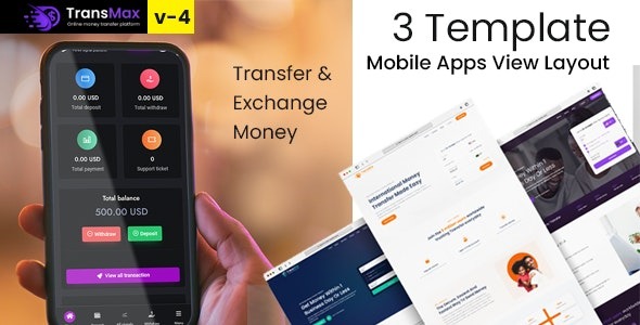 TRANS MAX Online Money Transfer Platform - TRANS MAX Online Money Transfer Platform v5.0.0 by Codecanyon Nulled Free Download