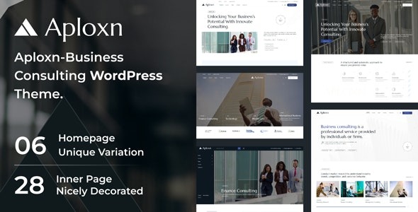 Aploxn – Business Consulting WordPress Theme - Aploxn - Business Consulting WordPress Theme v1.0.0 by Themeforest Nulled Free Download