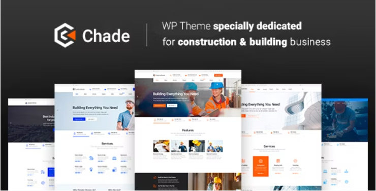 Chade – Construction WordPress Theme - Chade Construction WordPress Theme v1.1.5 by Themeforest Nulled Free Download
