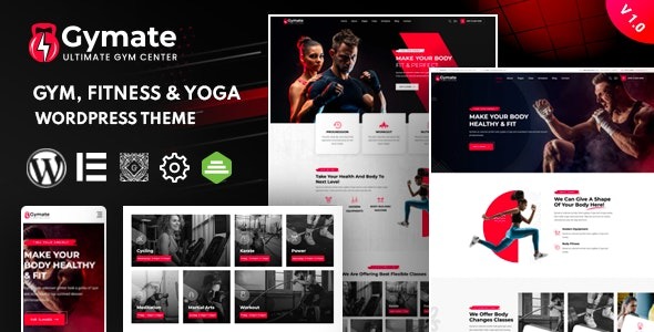 Gymat Fitness and Gym WordPress Theme - Gymat - Fitness and Gym WordPress Theme v1.8.5 by Themeforest Nulled Free Download