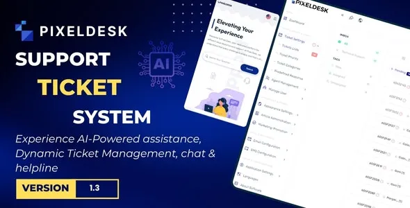 PixelDesk – Support Ticket System With OpenAI - PixelDesk - Support Ticket System With OpenAI v1.4 by Codecanyon Nulled Free Download