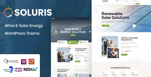 Soluris Ecology – Solar Energy WordPress Theme - Soluris Ecology - Solar Energy WordPress Theme v1.0.8 by Themeforest Nulled Free Download