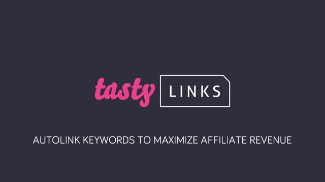 Tasty Links – Automatically link keywords - Tasty Links - Automatically link keywords v1.4 by Wptasty Nulled Free Download