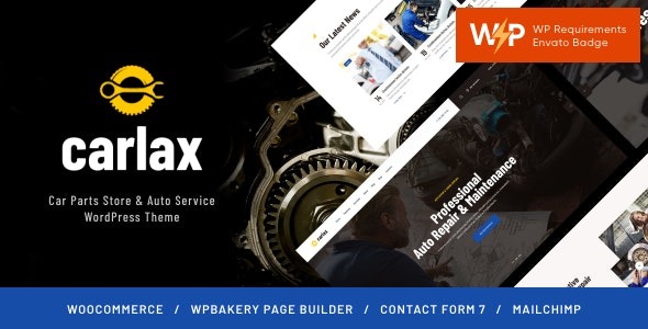 Carlax Car Parts Store – Auto Service WordPress Theme - Carlax Car Parts Store - Auto Service WordPress Theme v1.0.9 by Themeforest Nulled Free Download