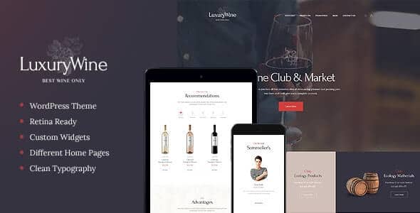 Luxury Wine – Liquor Store – Vineyard WordPress Theme + Shop - Luxury Wine Liquor Store - Vineyard WordPress Theme + Shop v1.1.10 by Themeforest Nulled Free Download