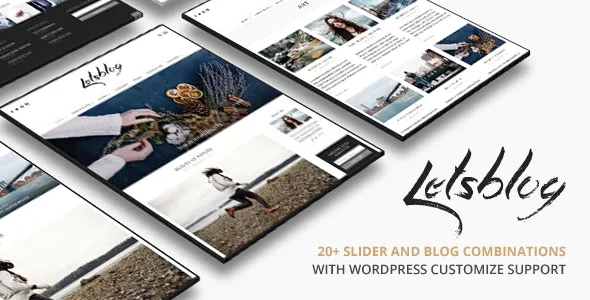 Lets Blog WordPress Theme - Lets Blog WordPress Theme v3.4.3 by Themeforest Nulled Free Download