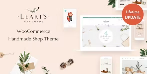 LeArts – Handmade Shop WooCommerce WordPress Theme - LeArts Handmade Shop WooCommerce WordPress Theme v1.8.4 by Themeforest Nulled Free Download